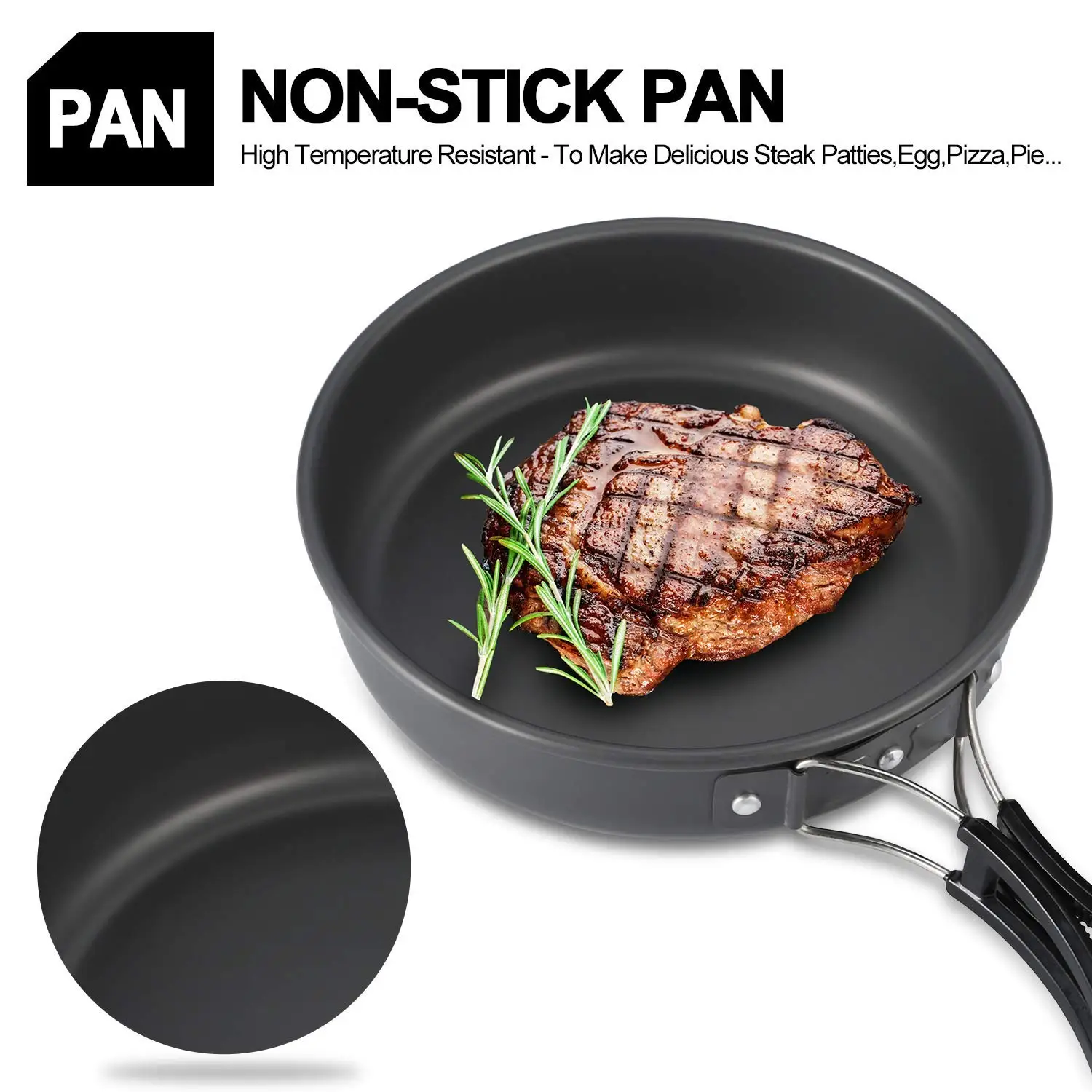 3Pcs/set Camping Cookware Utensils Ultra-light Aluminum Alloy Frying Pan Outdoor Cooking Teapot Picnic Tableware Kettle Pot
3Pcs/set Camping Cookware Utensils Ultra-light Aluminum Alloy Frying Pan Outdoor Cooking Teapot Picnic Tableware Kettle Pot