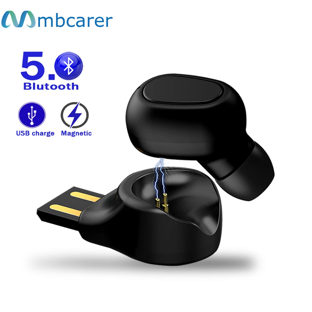 Bluetooth 5.0 Earphone Mini in Ear Earbuds Bluetooth Sport Headset Wireless Earphone with Mic for iPhone For Samsung Xiaomi 
Bluetooth 5.0 Earphone Mini in Ear Earbuds Bluetooth Sport Headset Wireless Earphone with Mic for iPhone For Samsung Xiaomi