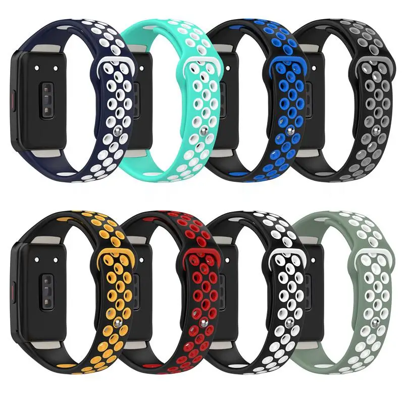 Newest Silicone Straps For Huawei Honor band 6 Smart watchband Replacement Bracelet for Huawei band 6 
Newest Silicone Straps For Huawei Honor band 6 Smart watchband Replacement Bracelet for Huawei band 6