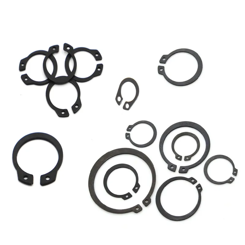 25pcs black C type external circlip retaining rings for shaft carbon steel circlip snap rings 6-32mm
25pcs black C type external circlip retaining rings for shaft carbon steel circlip snap rings 6-32mm