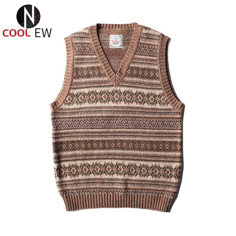 MY-0008 Read Description! Asian Size Vintage Top Quality Waistcoat Fair Isle Genuine 100% Wool Vest
MY-0008 Read Description! Asian Size Vintage Top Quality Waistcoat Fair Isle Genuine 100% Wool Vest