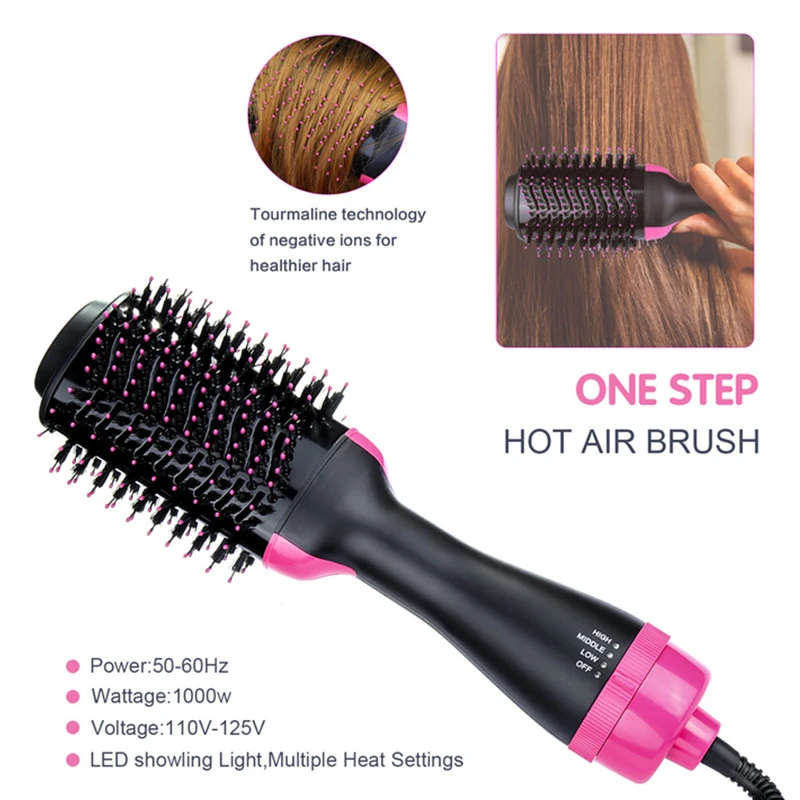 Hair Straightener Hot air Brush Blow Dryer One Step Straightening Curling Iron Hairdryer Hot Air Brush Styling Tools
Hair Straightener Hot air Brush Blow Dryer One Step Straightening Curling Iron Hairdryer Hot Air Brush Styling Tools