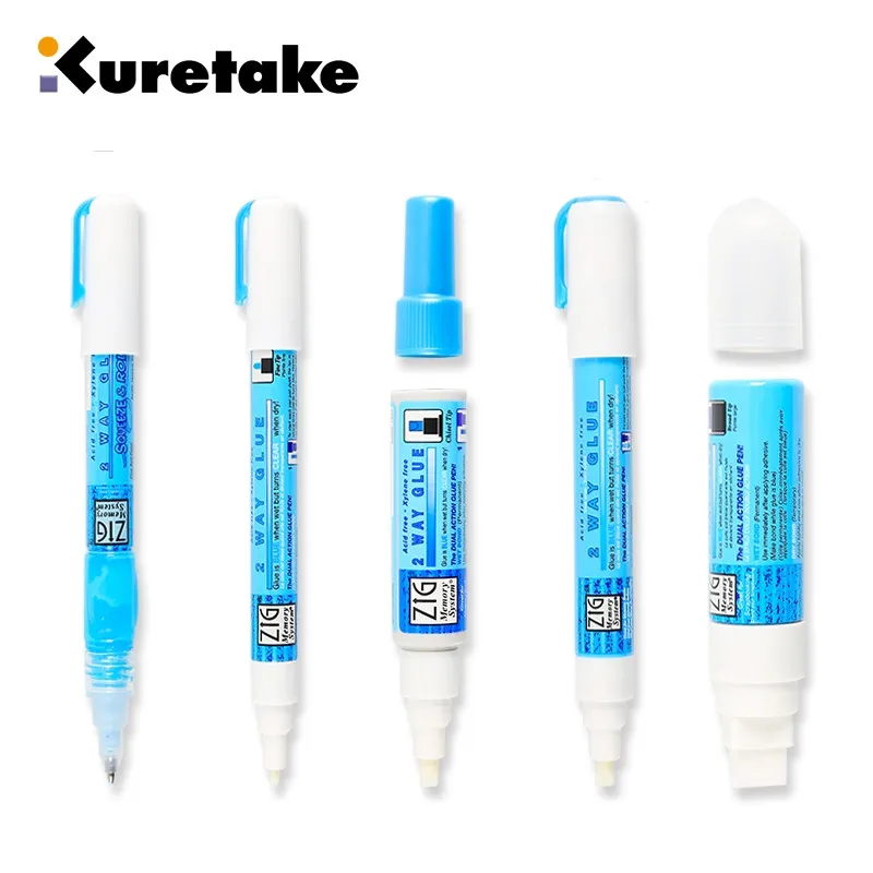 1pc Zig Kuretake Memory System 2 Way Glue Pen Japan 1mm 2mm 4mm 15mm DIY for Greeting Card Envelopes Poster Permanent Sticking
1pc Zig Kuretake Memory System 2 Way Glue Pen Japan 1mm 2mm 4mm 15mm DIY for Greeting Card Envelopes Poster Permanent Sticking