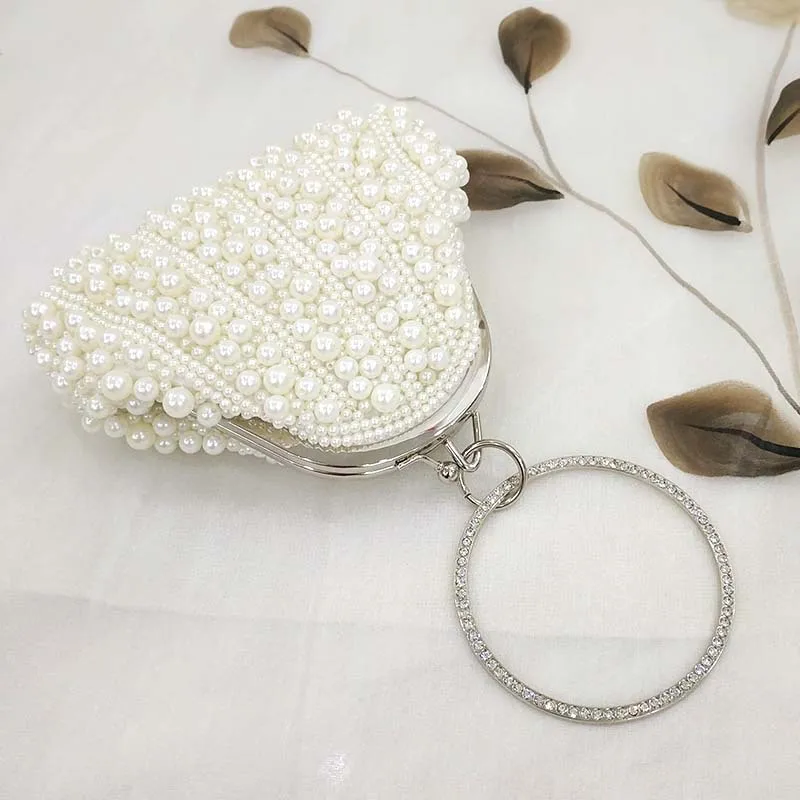 LINVANSHY Evening Bag Women Pearl Encrusted Diamond Handbag New Product Banquet Evening Bag
LINVANSHY Evening Bag Women Pearl Encrusted Diamond Handbag New Product Banquet Evening Bag