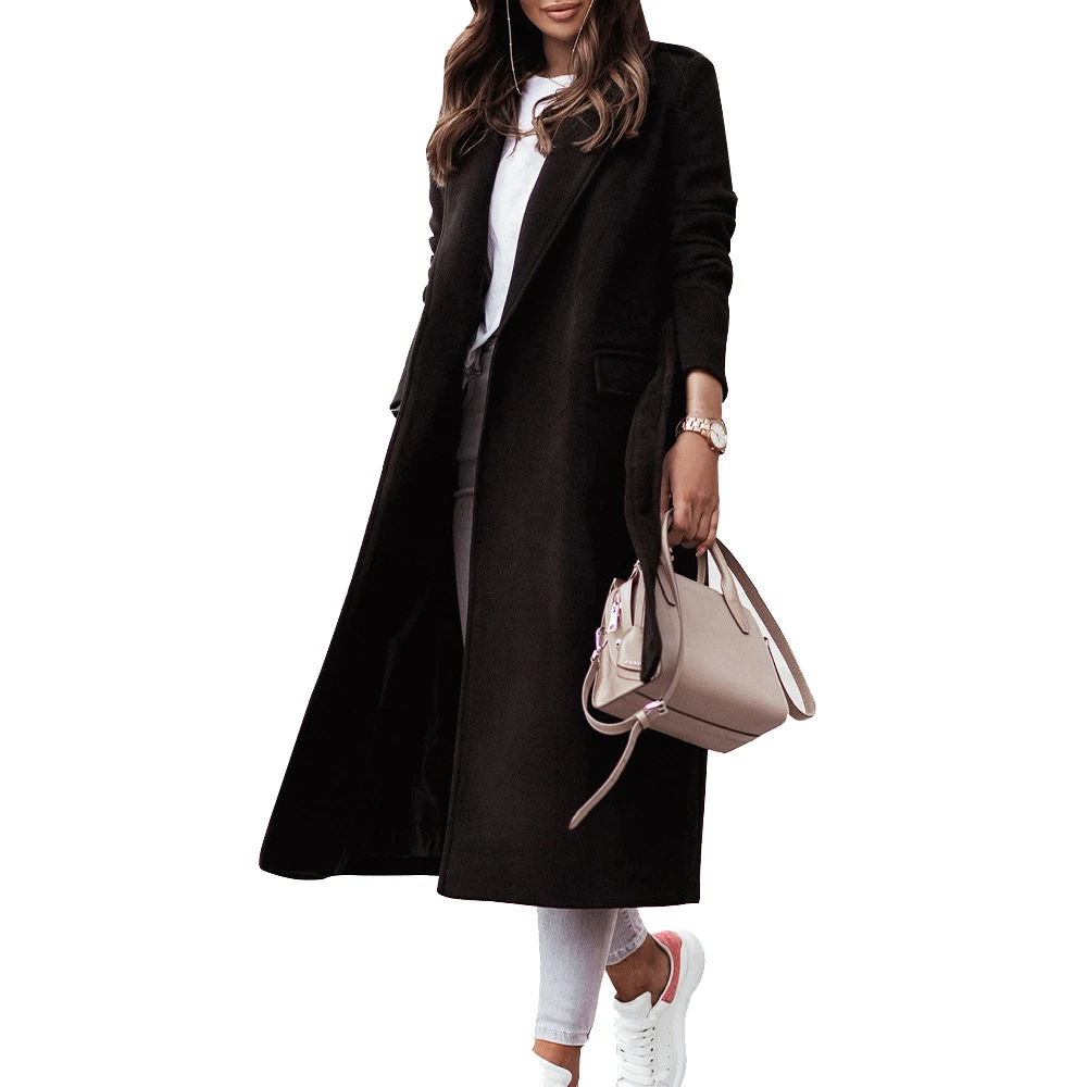 Women Turn-down Collar Cardigan Elegant Winter Knitted Casual Solid Color Ladies Long Sleeve Pockets Female Bandage Lace Up Coat
Women Turn-down Collar Cardigan Elegant Winter Knitted Casual Solid Color Ladies Long Sleeve Pockets Female Bandage Lace Up Coat