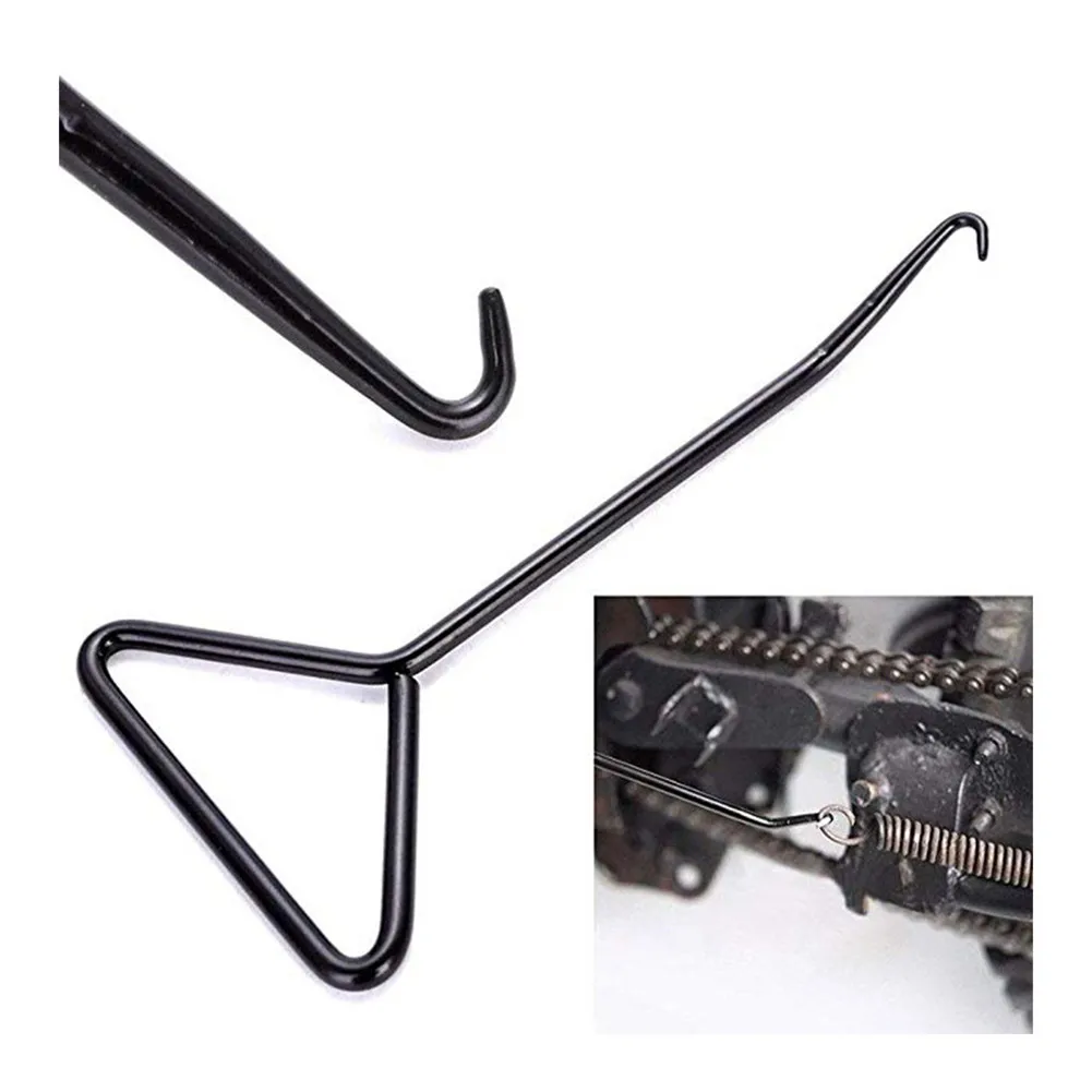 NEW Stainless Steel T-Handle Simple Install Remove Exhaust Stand Spring Hook Puller Tools For Motorcycle Bicycle Repair Tool
NEW Stainless Steel T-Handle Simple Install Remove Exhaust Stand Spring Hook Puller Tools For Motorcycle Bicycle Repair Tool