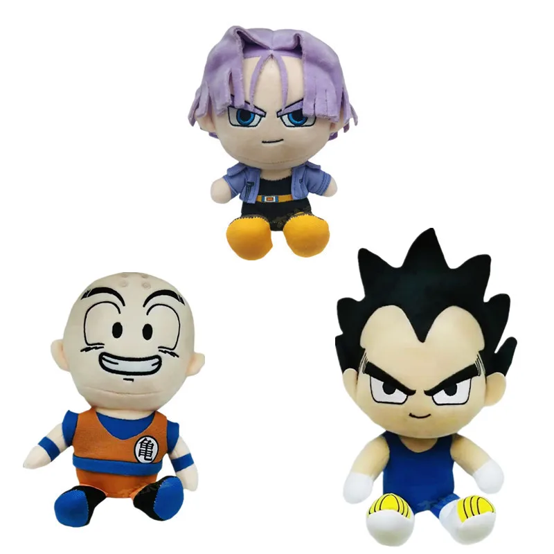 KAWAII Dragon Ball Anime Movie Series Vegeta IV Torankusu Kuririn Plush toys pillow soft BABY Boy girl gift
KAWAII Dragon Ball Anime Movie Series Vegeta IV Torankusu Kuririn Plush toys pillow soft BABY Boy girl gift