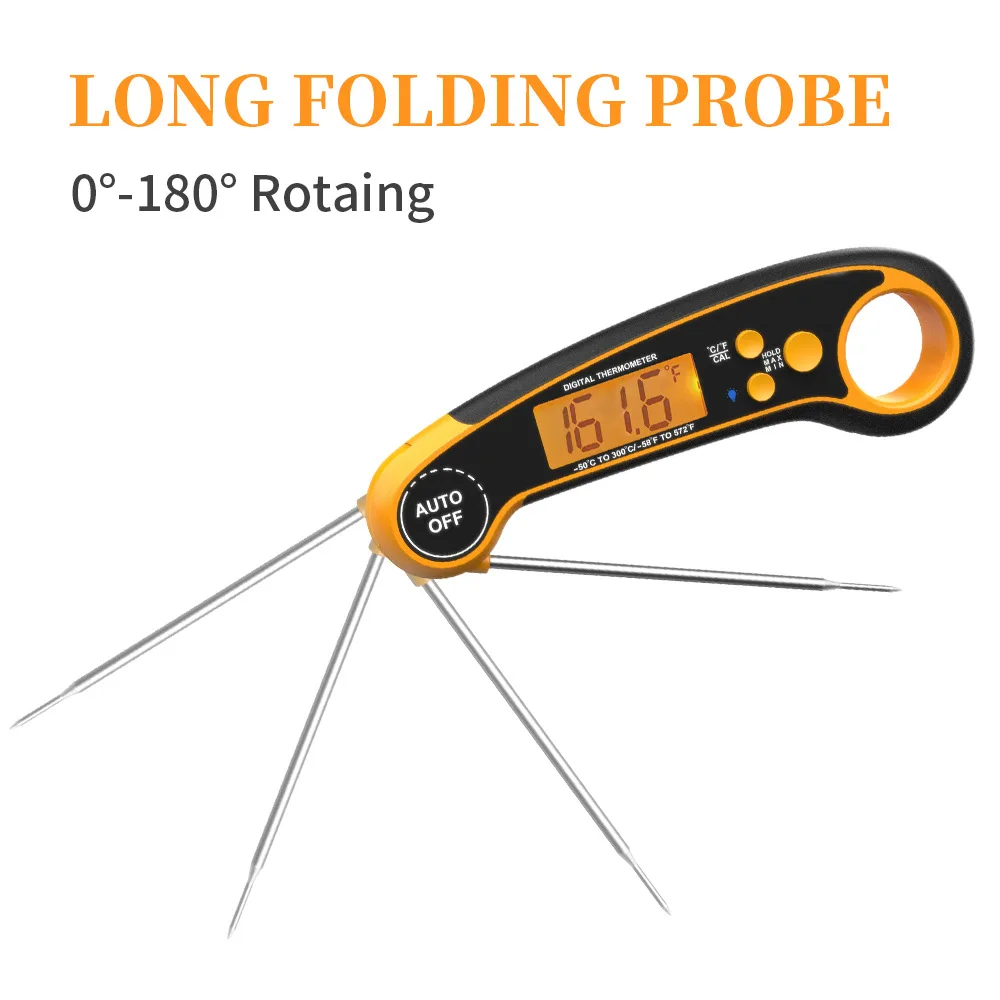 Цифровой Кухонный Термометр, водонепроницаемый электронный прибор для измерения температуры еды, для барбекю, мяса, воды, молока, духовки
Цифровой Кухонный Термометр, водонепроницаемый электронный прибор для измерения температуры еды, для барбекю, мяса, воды, молока, духовки