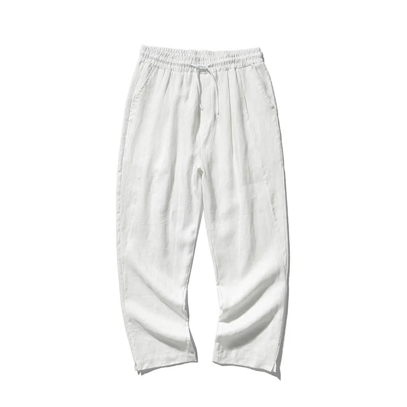 Linen casual pants men's Chinese style solid color fashion loose thin elastic waist youth linen pants long pants
Linen casual pants men's Chinese style solid color fashion loose thin elastic waist youth linen pants long pants