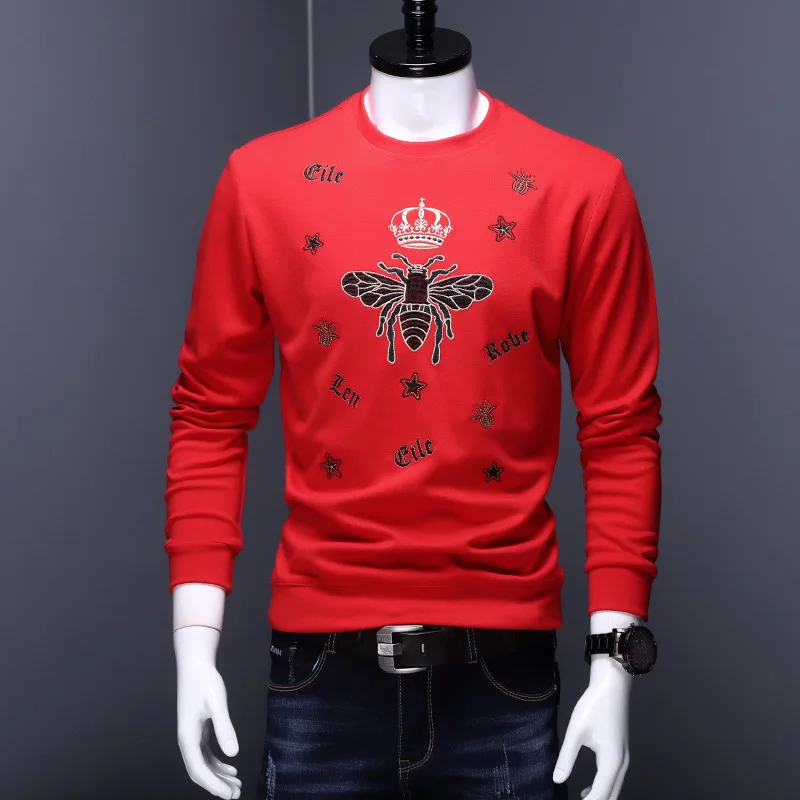 Hot Sale 2021 Spring and Autumn New Long Sleeve T-shirt Fashion Trend Slim Round Neck Sweatshirt Large Size 5XL
Hot Sale 2021 Spring and Autumn New Long Sleeve T-shirt Fashion Trend Slim Round Neck Sweatshirt Large Size 5XL