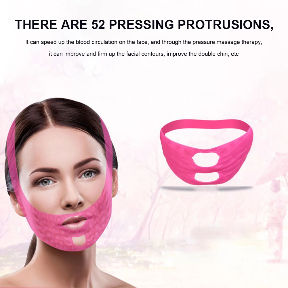 Silicone Facial Lifting Mask Massage Bandage V Line Mask Double Chin Reducer Face Firming Lifting Tape Mask
Silicone Facial Lifting Mask Massage Bandage V Line Mask Double Chin Reducer Face Firming Lifting Tape Mask
