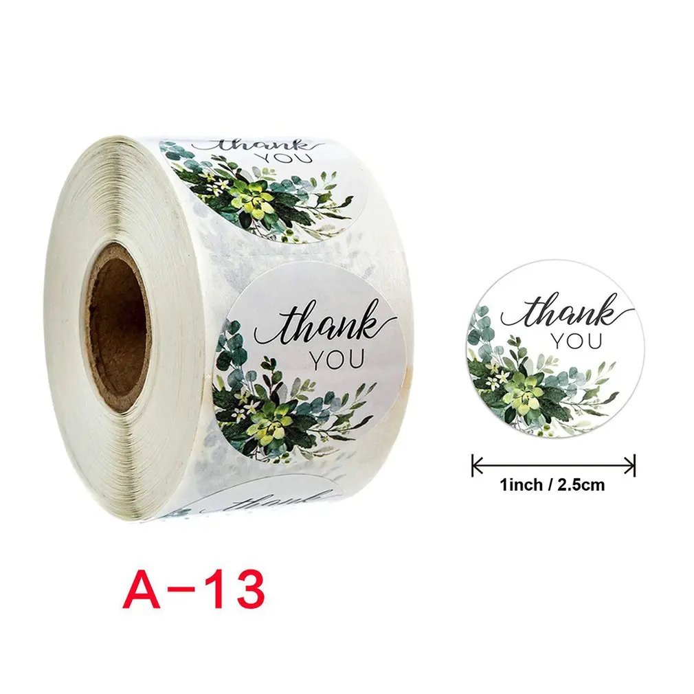 Flowers Thank You Stickers Self Adhesive Birthday Party Wedding Envelope Seal Roll Copper Decoration Stickers
Flowers Thank You Stickers Self Adhesive Birthday Party Wedding Envelope Seal Roll Copper Decoration Stickers