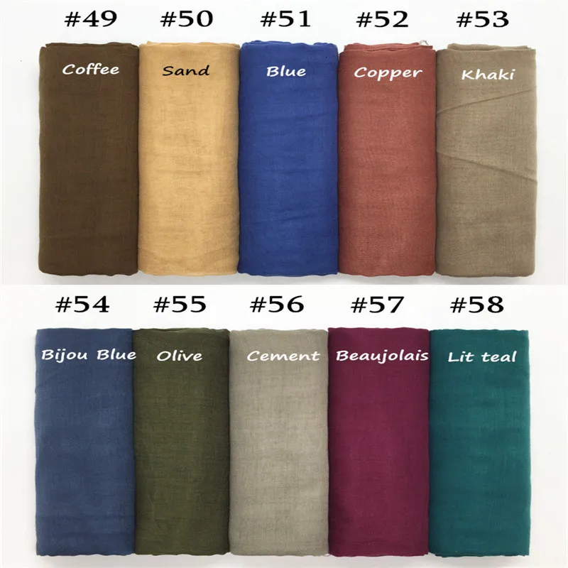 2019 fashion bubble plain scarf fringes women soft solid colors wrinkle muffler shawl pashmina wrap muslim crinkle hijabs stoles
2019 fashion bubble plain scarf fringes women soft solid colors wrinkle muffler shawl pashmina wrap muslim crinkle hijabs stoles