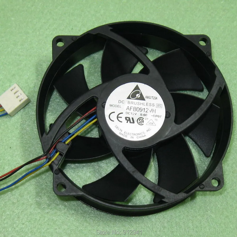 B136 Delta AFB0912VH 9225 92 мм/80 мм x 25 бесщеточный двигатель постоянного тока PWM кулер