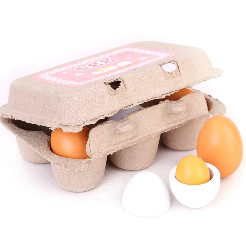 6 Pieces Wooden Funny Eggs Simulated Creative Playful Toys For Kids Breakaway Eggs Light Up Toys Creative Gifts
6 Pieces Wooden Funny Eggs Simulated Creative Playful Toys For Kids Breakaway Eggs Light Up Toys Creative Gifts