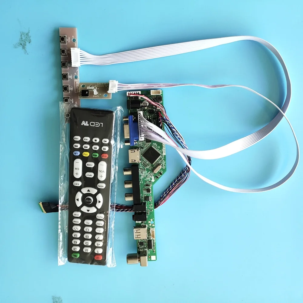 Комплект для LP156WH3(TL)(S2) VGA пульт Панель Экран 40pin LVDS контроллер драйвер платы 15 6