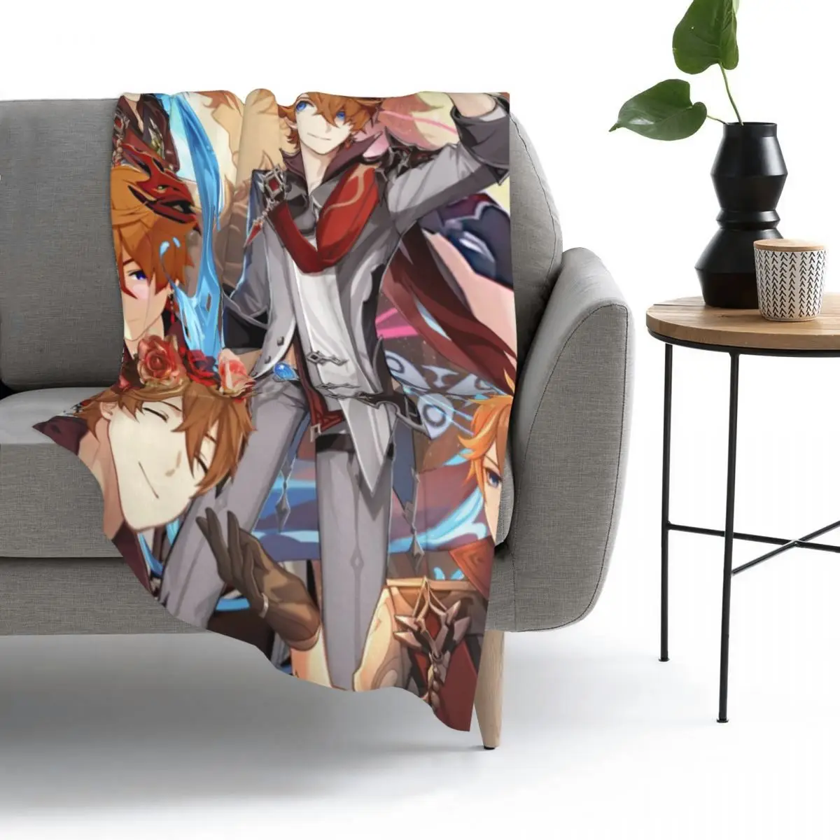 Genshin Impact Childe Tartaglia Blankets Fleece Multi-function Throw Blanket for Home Bedroom Office Throws Bedspread Quilt
Genshin Impact Childe Tartaglia Blankets Fleece Multi-function Throw Blanket for Home Bedroom Office Throws Bedspread Quilt