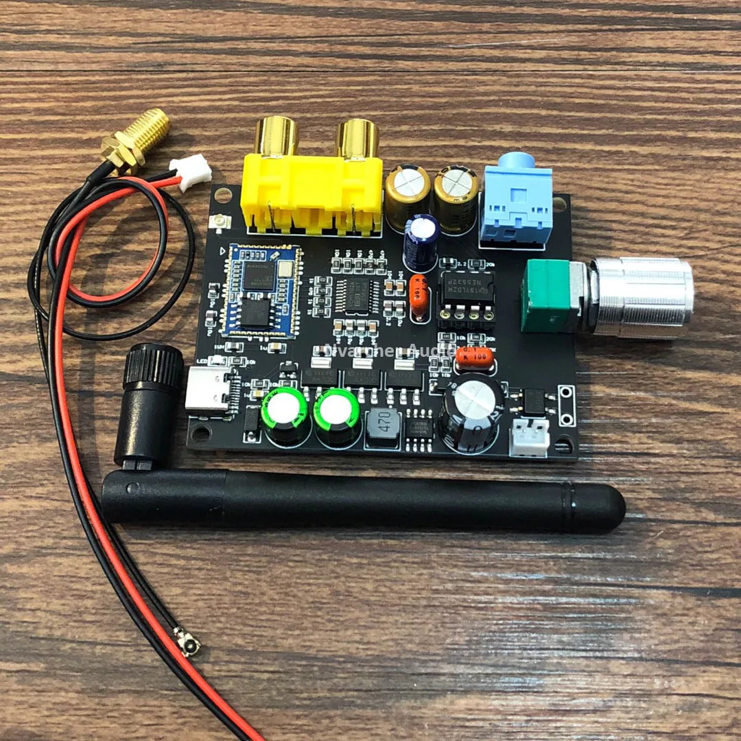 Nvarcher QCC5125 Bluetooth 5.1 Wireless Receiving Board PCM5102A Decode Moudle Support LDAC/APTX 24bit/96Khz
Nvarcher QCC5125 Bluetooth 5.1 Wireless Receiving Board PCM5102A Decode Moudle Support LDAC/APTX 24bit/96Khz