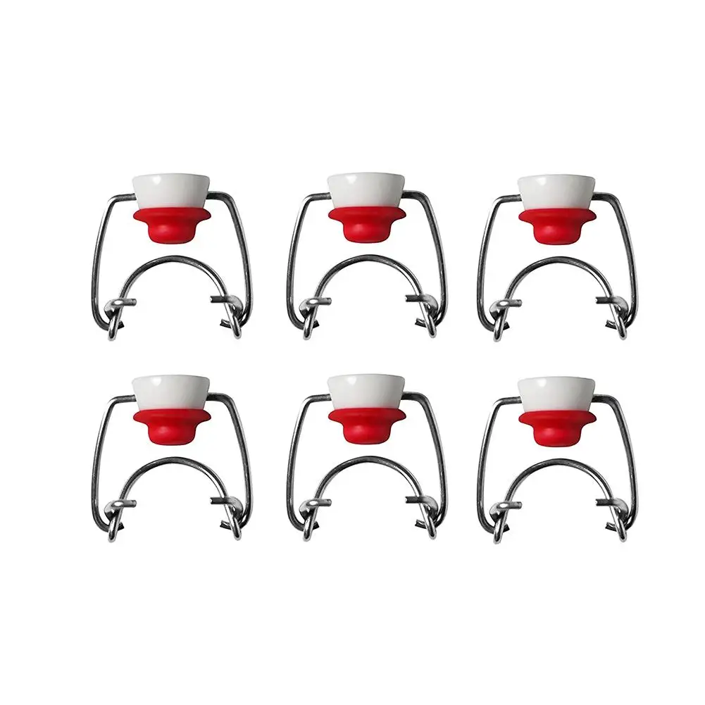 2/6Pcs High Quality Cap Flip Top Stopper Transparent Beverage Round Fruit Wine Juice Bottle Replacement Swing Top Caps
2/6Pcs High Quality Cap Flip Top Stopper Transparent Beverage Round Fruit Wine Juice Bottle Replacement Swing Top Caps