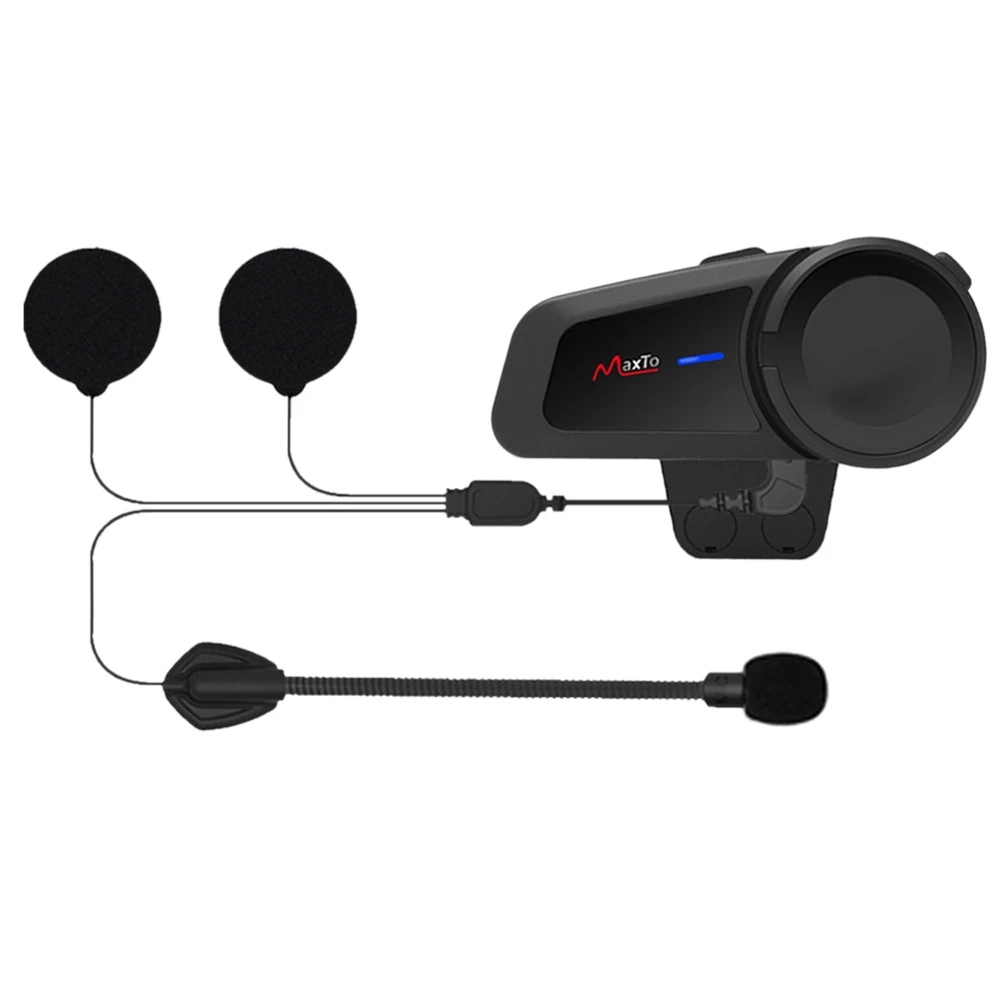 Maxto Motorcycle Helmet Headphone Group 6 Riders Bluetooth Interphone 1000M Waterproof Headset FM Radio
Maxto Motorcycle Helmet Headphone Group 6 Riders Bluetooth Interphone 1000M Waterproof Headset FM Radio