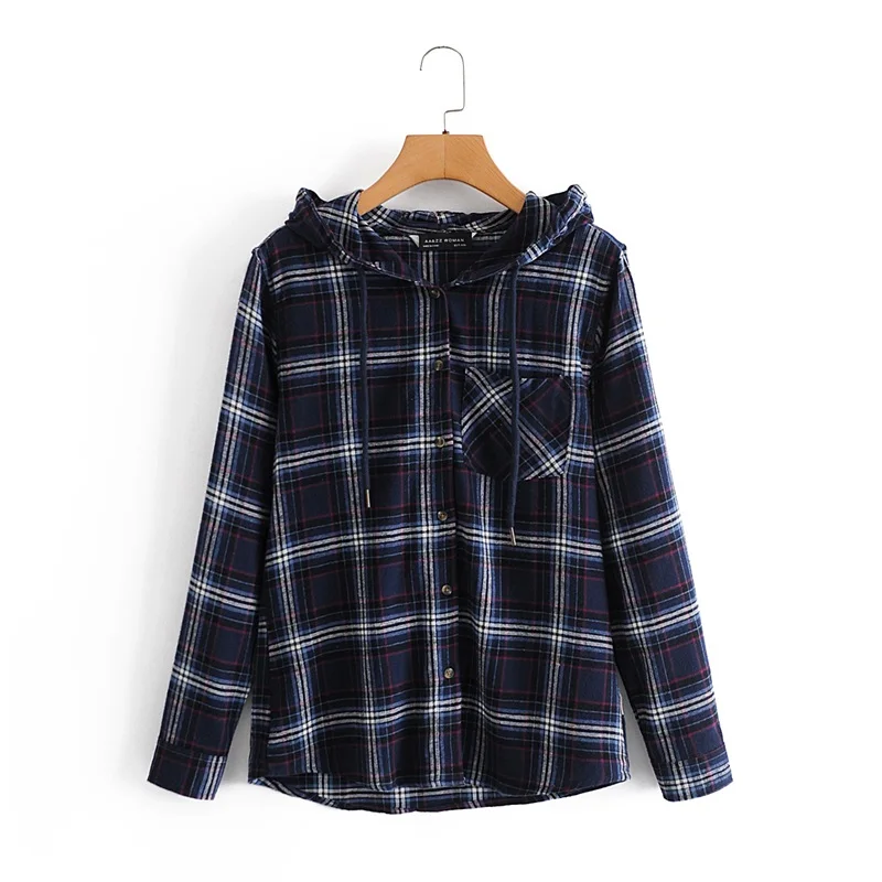 ZXQJ Women 2021 Fashion Drawstring Checked Hooded Loose Hoodies Sweatshirts Vintage Long Sleeve Fleece Female Cardigan Chic Tops
ZXQJ Women 2021 Fashion Drawstring Checked Hooded Loose Hoodies Sweatshirts Vintage Long Sleeve Fleece Female Cardigan Chic Tops