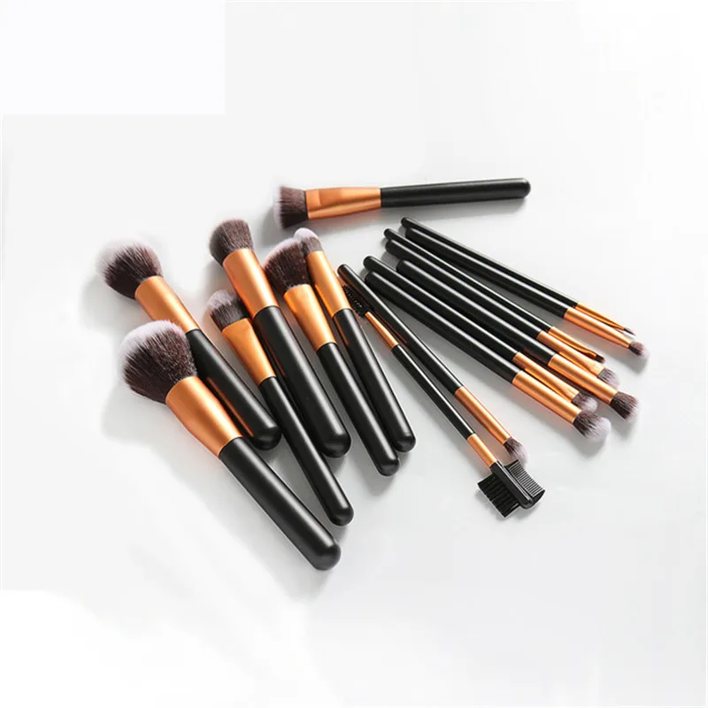 Makeup Brushseries 13pcs High Quality Synthetic Hair Brushes Set Powder Blush Foundation Eyeshadow Eyelash Beauty Cosmetic Tools
Makeup Brushseries 13pcs High Quality Synthetic Hair Brushes Set Powder Blush Foundation Eyeshadow Eyelash Beauty Cosmetic Tools