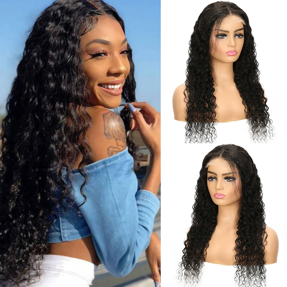 Deep Wave Closure Wig Human Hair Lace Front Wigs HD Transparent Human Hair Wigs for Black Women 4x4 Lace Closure Wig
Deep Wave Closure Wig Human Hair Lace Front Wigs HD Transparent Human Hair Wigs for Black Women 4x4 Lace Closure Wig