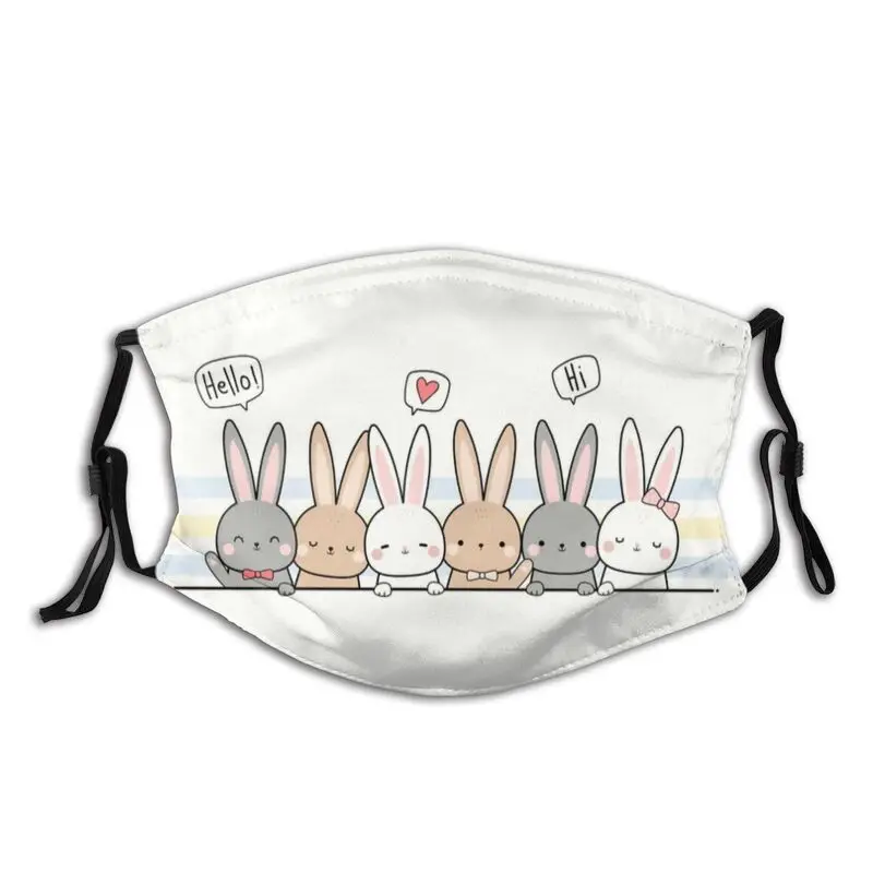 Bunny Lover Face Mask Unisex Adult Anti Haze Rabbit Mask with Filters Protection Cover Respirator Reusable Mouth Muffle PM 2.5
Bunny Lover Face Mask Unisex Adult Anti Haze Rabbit Mask with Filters Protection Cover Respirator Reusable Mouth Muffle PM 2.5