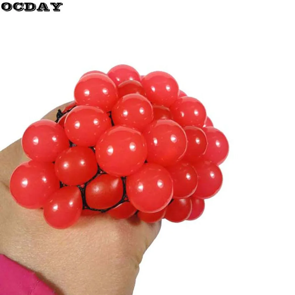 OCDAY Funny Anti Stress Face Reliever Grape Ball Natural Rubber Decompression Squeeze Ball Toys for Kids Adult Joke Best Gift
OCDAY Funny Anti Stress Face Reliever Grape Ball Natural Rubber Decompression Squeeze Ball Toys for Kids Adult Joke Best Gift