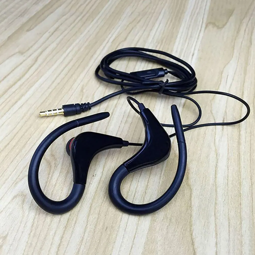 Sport Running Jogging Earphone Earhook Stereo Earpiece with Mic for Mobile Phone
Sport Running Jogging Earphone Earhook Stereo Earpiece with Mic for Mobile Phone