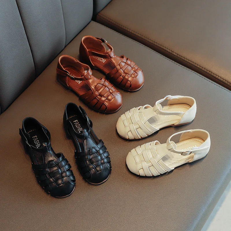 Girls Sandals 2021 New Kids Shoes Sandal Gladiator Style Closed Toe Children Sandals for Girls Baby Cut-outs Party Shoes E01104
Girls Sandals 2021 New Kids Shoes Sandal Gladiator Style Closed Toe Children Sandals for Girls Baby Cut-outs Party Shoes E01104
