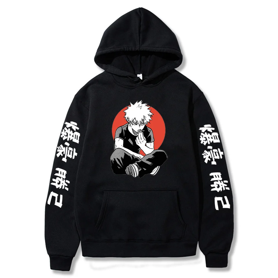 Japan Anime My Hero Academia Hoodies Cartoon Bakugou Katsuki Sweatshirt Men Women Harajuku Hip Hop Fleece Warm Cotton Pullovers
Japan Anime My Hero Academia Hoodies Cartoon Bakugou Katsuki Sweatshirt Men Women Harajuku Hip Hop Fleece Warm Cotton Pullovers