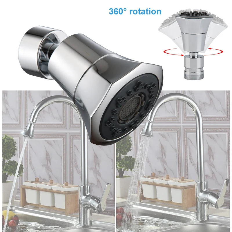 Kitchen Faucet Sprinkler Bubbler 360 Degree Swivel Water Saving Tap Adjustable 2 Modes Anti-Splash For Kitchen Bathroom
Kitchen Faucet Sprinkler Bubbler 360 Degree Swivel Water Saving Tap Adjustable 2 Modes Anti-Splash For Kitchen Bathroom