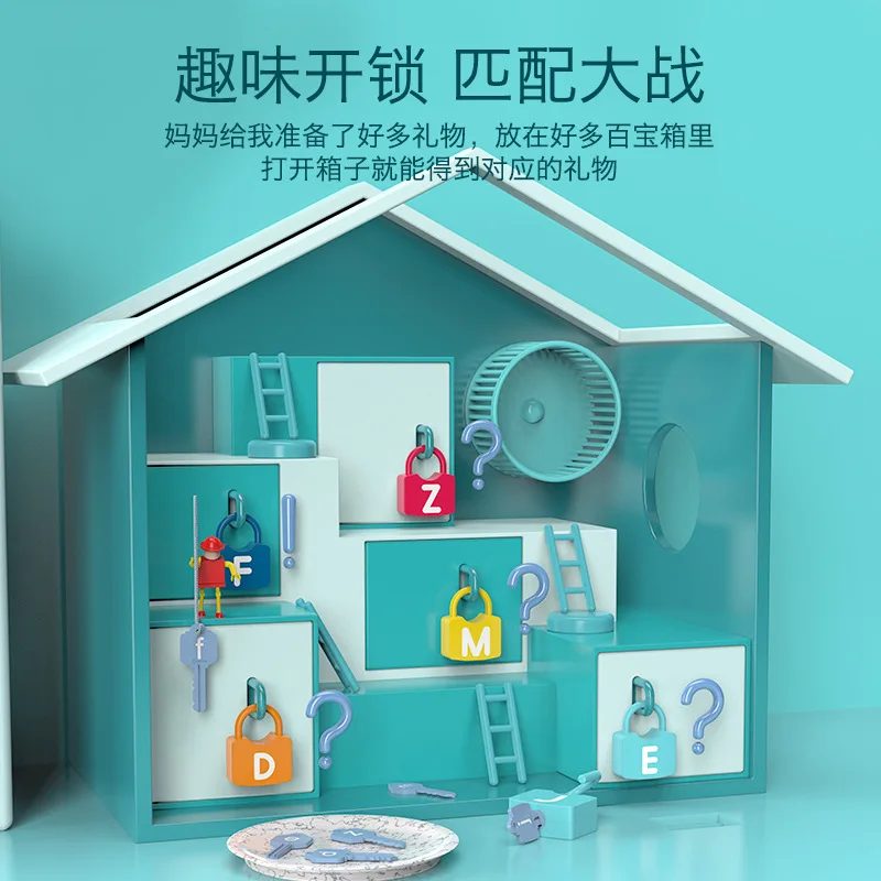 Preschool Teaching Aid Alphanumeric Cognitive Unlocking Children Montessori Enlightenment Toys Aged 3-6
Preschool Teaching Aid Alphanumeric Cognitive Unlocking Children Montessori Enlightenment Toys Aged 3-6