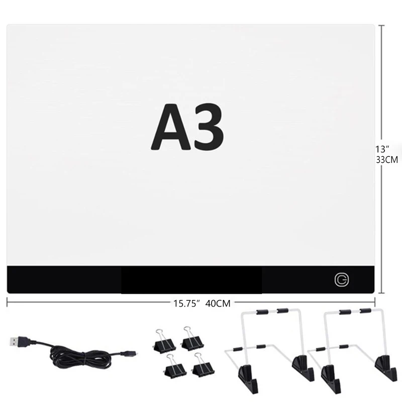 Diamond Painting A5/A4/A3 Led Light Pad Lamp Board for Painting Drawing USB Powered Diamond Painting Tools Accessories Kits
Diamond Painting A5/A4/A3 Led Light Pad Lamp Board for Painting Drawing USB Powered Diamond Painting Tools Accessories Kits