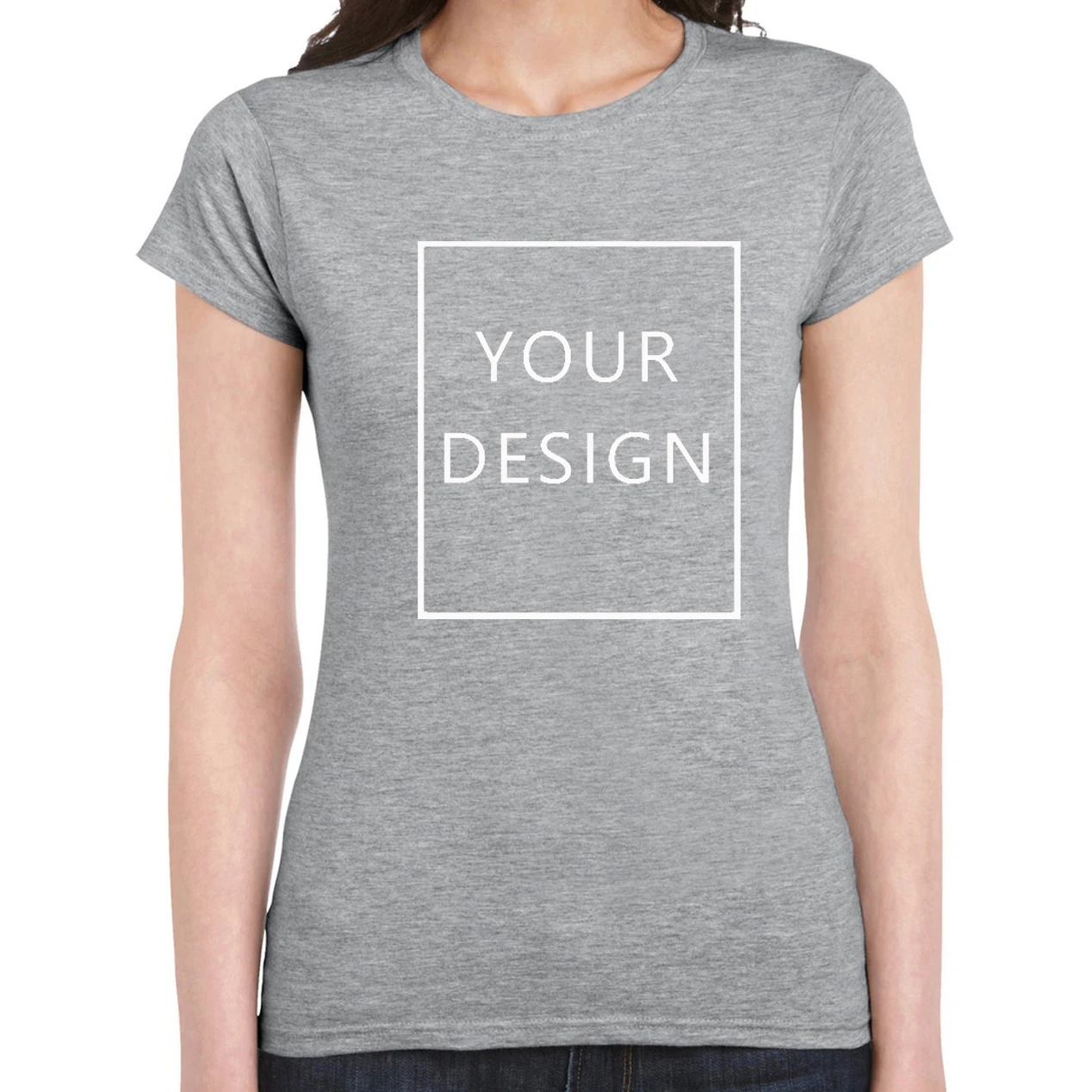 Новинка женская футболка с вашим собственным дизайном фирменный