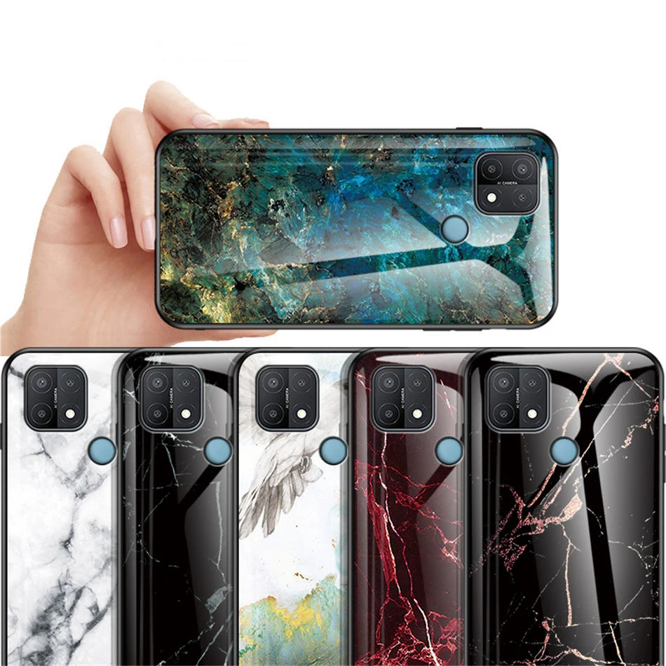 For Oppo A15S A15 Marble Tempered Glass Case For Oppo A15 A 15 Slim Silicone Frame Hard Back Cover Oppo A15 A 15 S Luxury Case
For Oppo A15S A15 Marble Tempered Glass Case For Oppo A15 A 15 Slim Silicone Frame Hard Back Cover Oppo A15 A 15 S Luxury Case