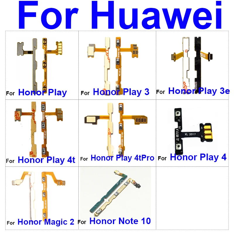 Кнопки питания и громкости, гибкий кабель для Huawei Honor Play 3, 3e, Play 4, 4T Pro, для Honor Note 10, Magic2, гибкая лента для бокового питания и громкости
Кнопки питания и громкости, гибкий кабель для Huawei Honor Play 3, 3e, Play 4, 4T Pro, для Honor Note 10, Magic2, гибкая лента для бокового питания и громкости
