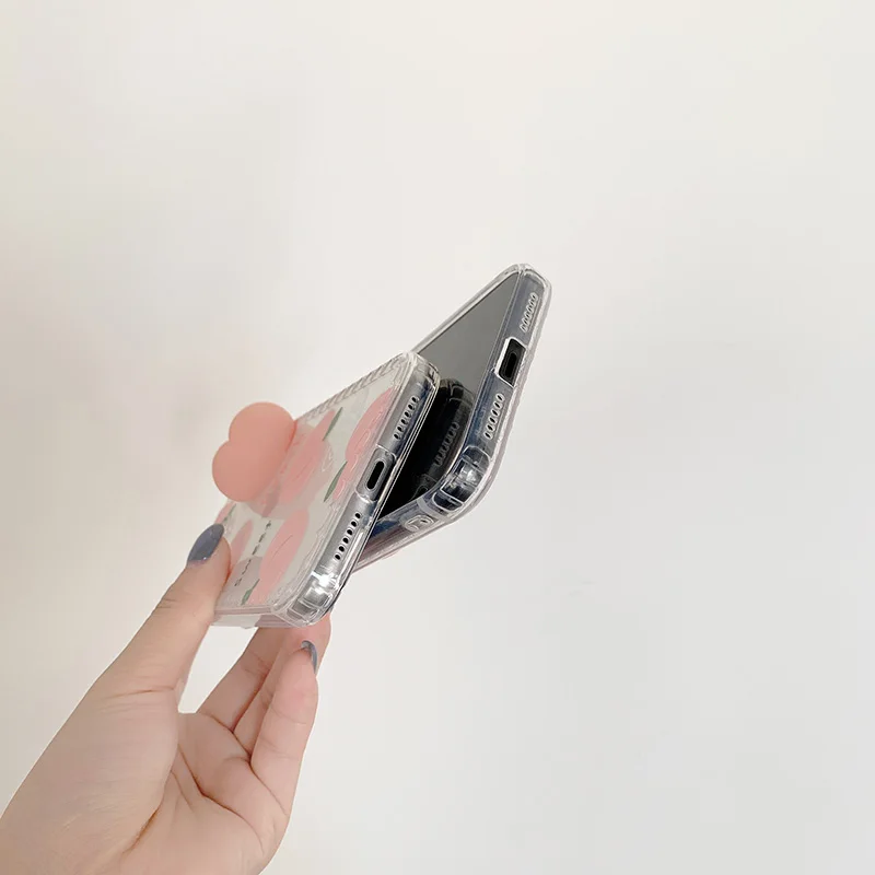 Ultra-thin Cute Peach Silicone Phone Case For iPhone 12 11 Pro Max SE XSmax XR X 8 7 Plus Transparent Protection Cover
Ultra-thin Cute Peach Silicone Phone Case For iPhone 12 11 Pro Max SE XSmax XR X 8 7 Plus Transparent Protection Cover