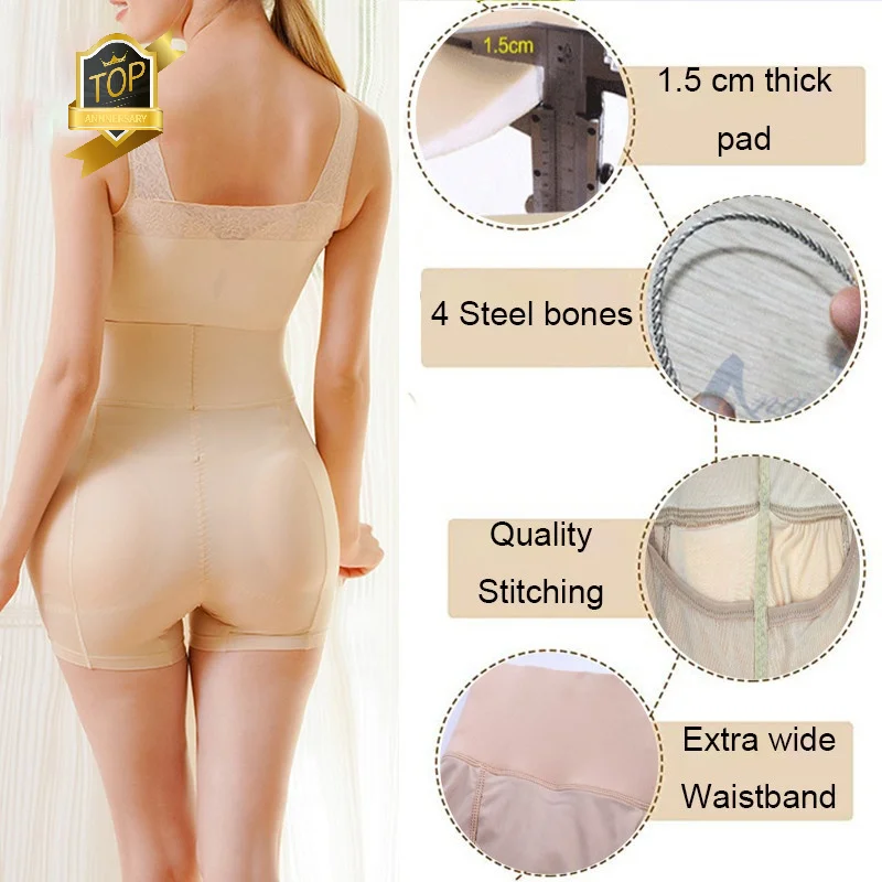 Women Butt Lifter Removable Padded Hip Enhancer Shapewear XS-3XL High Waist Thigh Slimmer Seamless Body Shaper Pad Panties
Women Butt Lifter Removable Padded Hip Enhancer Shapewear XS-3XL High Waist Thigh Slimmer Seamless Body Shaper Pad Panties