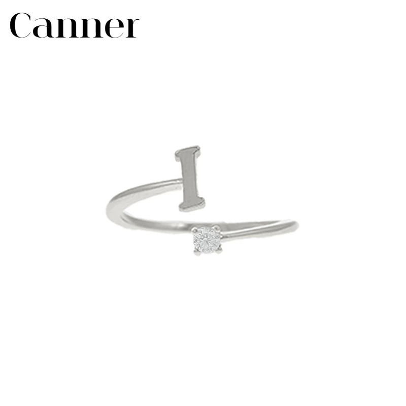 925 Sterling Silver Finger Ring AAAAA Zircon Initial Letter Adjustable Opening Rings For Women Engagement Wedding Ring W3
925 Sterling Silver Finger Ring AAAAA Zircon Initial Letter Adjustable Opening Rings For Women Engagement Wedding Ring W3