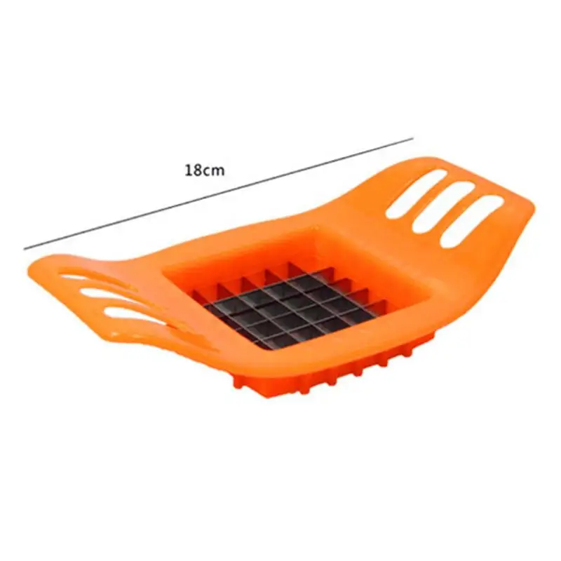 Brand New Stainless French Fry Cutter Potato Vegetable Slicer Chopper Creative Kitchen Cutter Accessory
Brand New Stainless French Fry Cutter Potato Vegetable Slicer Chopper Creative Kitchen Cutter Accessory