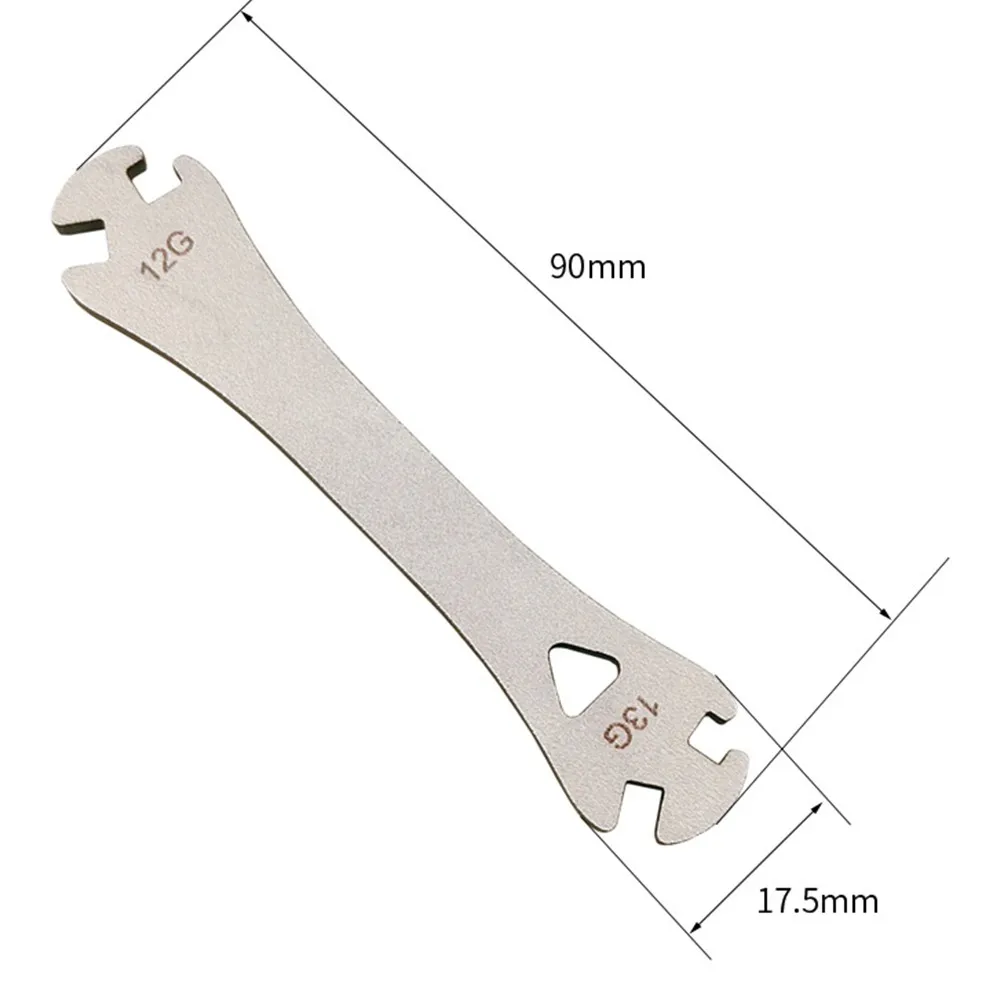 MTB Road Bike Bicycle 12G/13G Spoke Wrench Installation Disassembly Tool Bicycle Repair Tools Steel Cycling Bicycle Accessories
MTB Road Bike Bicycle 12G/13G Spoke Wrench Installation Disassembly Tool Bicycle Repair Tools Steel Cycling Bicycle Accessories