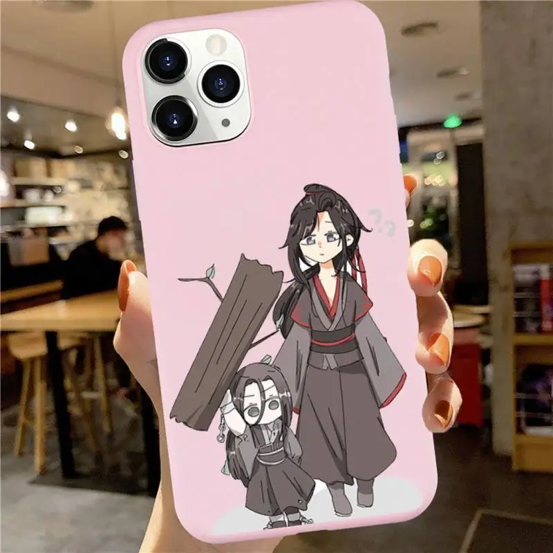 Grandmaster Mo Dao Zu Shi MDZS Phone Case Pink Candy Color for iPhone 6 7 8 11 12 s mini pro X XS XR MAX Plus 
Grandmaster Mo Dao Zu Shi MDZS Phone Case Pink Candy Color for iPhone 6 7 8 11 12 s mini pro X XS XR MAX Plus