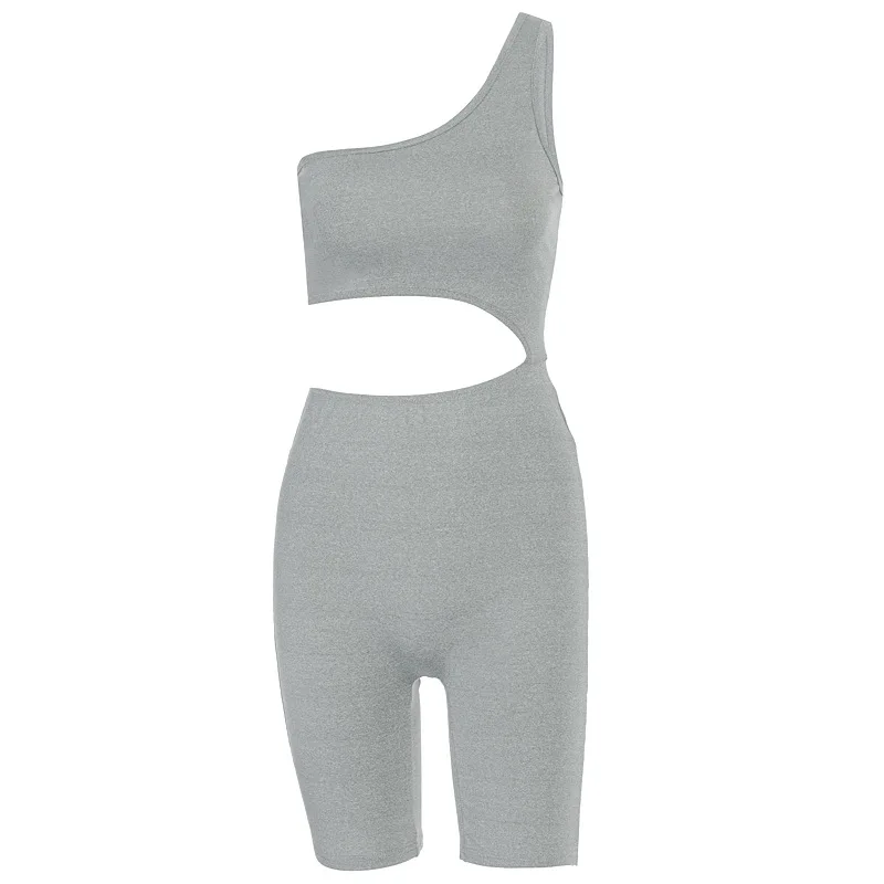 Oluolin Women Sexy Jumpsuit Solid Color Bodysuit Sleeveless Skinny Summer Playsuits Rompers White Casual Short jumpsuit Sport
Oluolin Women Sexy Jumpsuit Solid Color Bodysuit Sleeveless Skinny Summer Playsuits Rompers White Casual Short jumpsuit Sport
