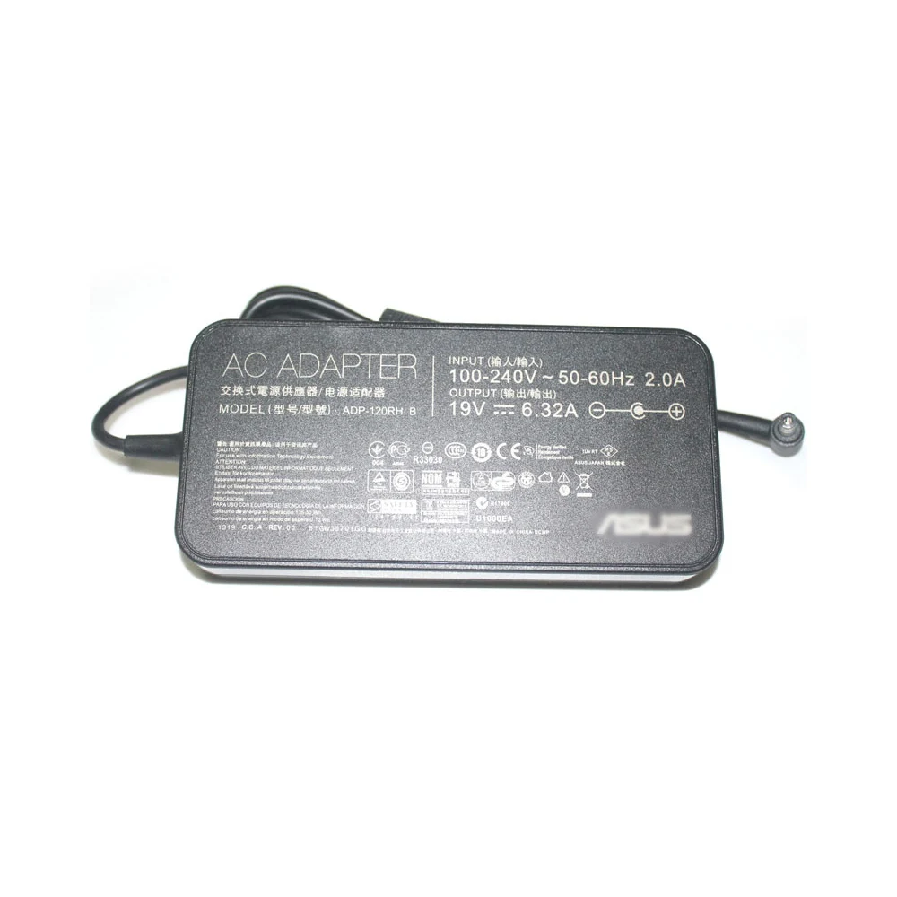 Original ADP-120RH B 19V 6.32A 5.5x2.5mm Power Adapter for ASUS FX50 ZX50JX FX63VD Notebook
Original ADP-120RH B 19V 6.32A 5.5x2.5mm Power Adapter for ASUS FX50 ZX50JX FX63VD Notebook