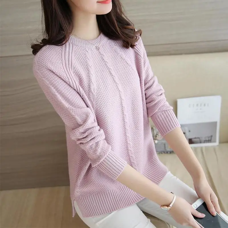 LY VAREY LIN New Autumn Winter Sweaters Women Casual O-neck Long Sleeve Warm Knitting Tops Female Fashion Solid Color Pullovers
LY VAREY LIN New Autumn Winter Sweaters Women Casual O-neck Long Sleeve Warm Knitting Tops Female Fashion Solid Color Pullovers