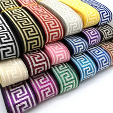 3 yards Ethnic Embroidery Lace Trim Ribbon Vintage Boho Lace Trim Clothes Bag Accessories Embroidered DIY Fabric