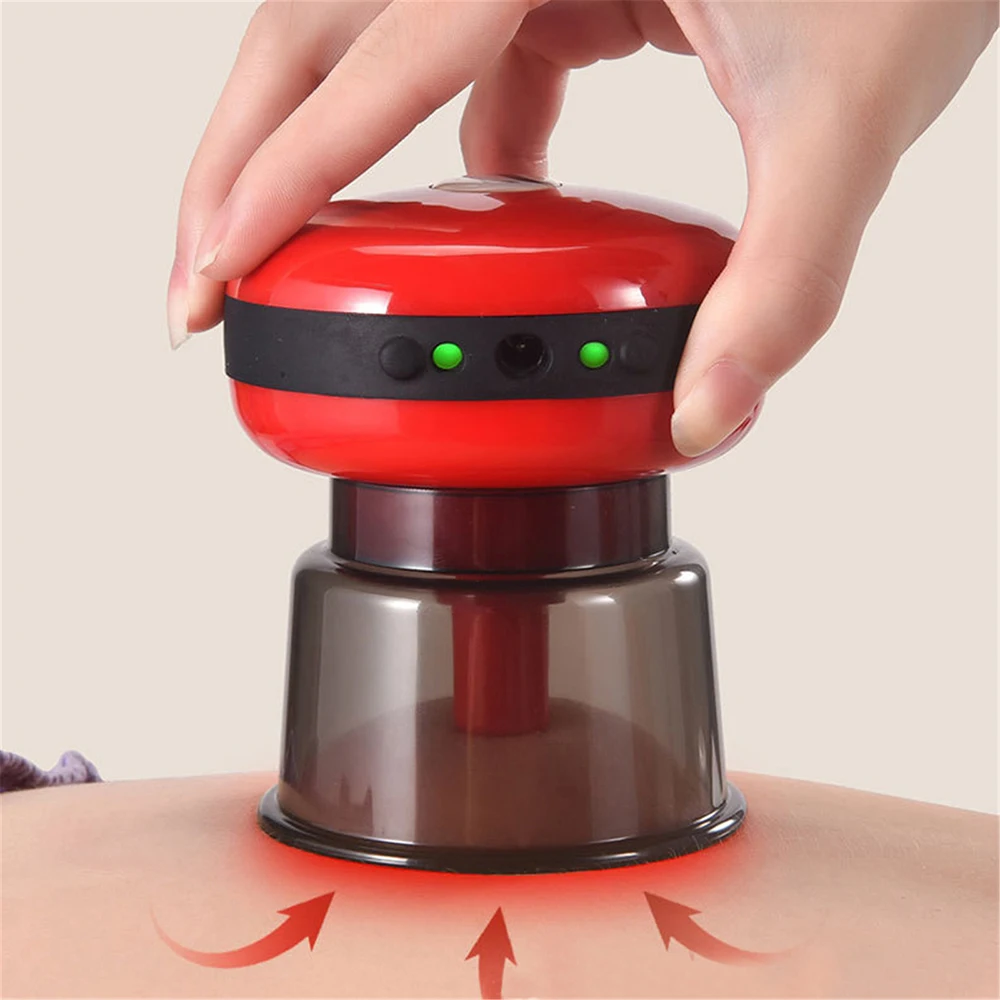 Electric Cupping Therapy Massager With Red Light Therapy Portable Rechargeable Adjustable Cupping Therapy Back Body Massage Tool
Electric Cupping Therapy Massager With Red Light Therapy Portable Rechargeable Adjustable Cupping Therapy Back Body Massage Tool