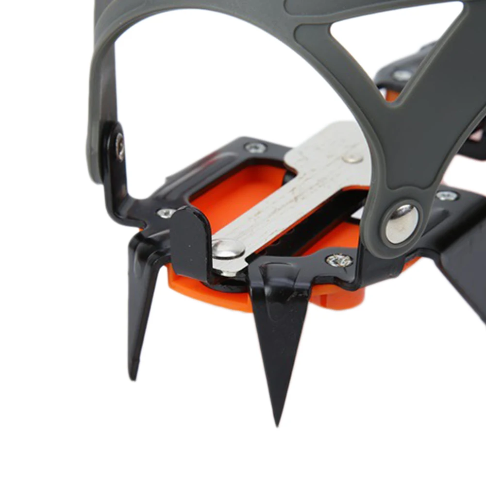 12 Teeth Steel Ice Gripper Spike for Shoes Anti Slip Hiking Climbing Snow Spikes Crampons Cleats Chain Claws Grips Boots Cover
12 Teeth Steel Ice Gripper Spike for Shoes Anti Slip Hiking Climbing Snow Spikes Crampons Cleats Chain Claws Grips Boots Cover